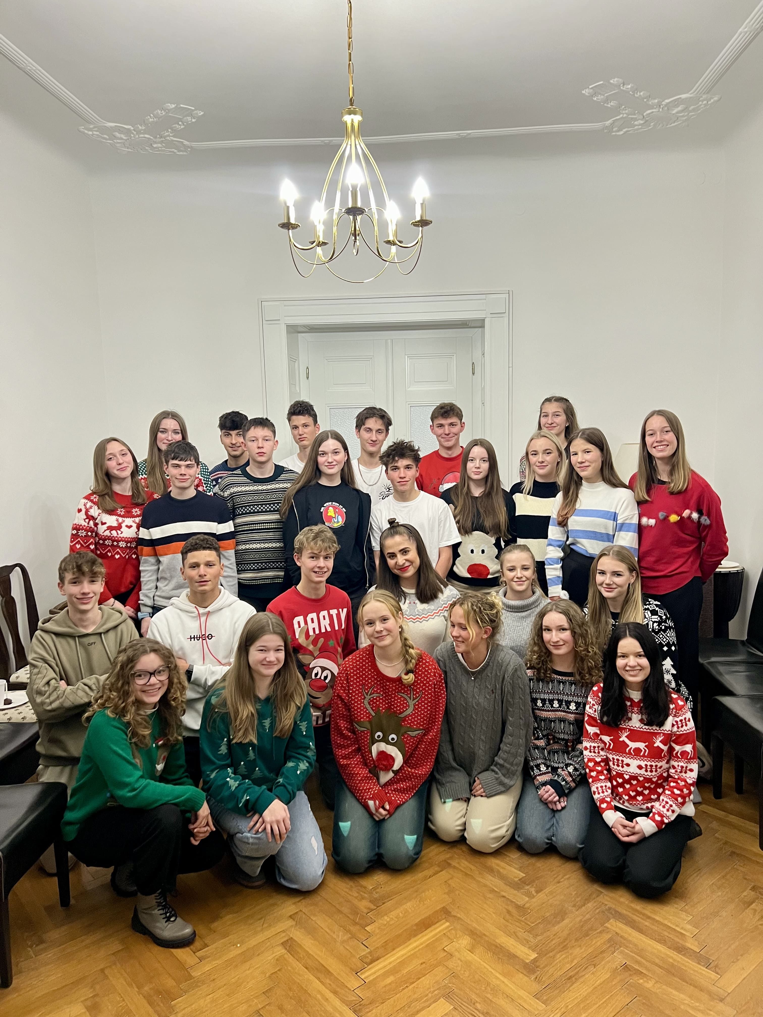 Přípravný piknik pro budoucí exchange studenty v USA